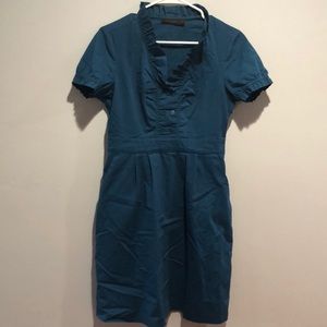The Limited Teal Pocket Dress